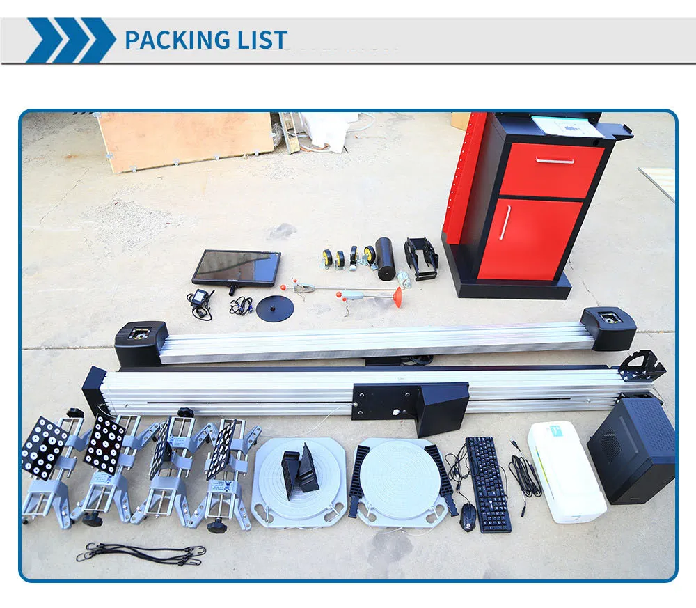 Factory Price Portable Mobile Automatic 3D Camera Digital Wheel Alignment Machine Equipment