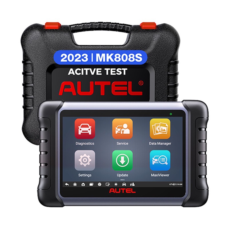 Autel Scanner Maxicom Mk808S Full System Detector Car Fault Diagnosis Instrument Engine Analyzer