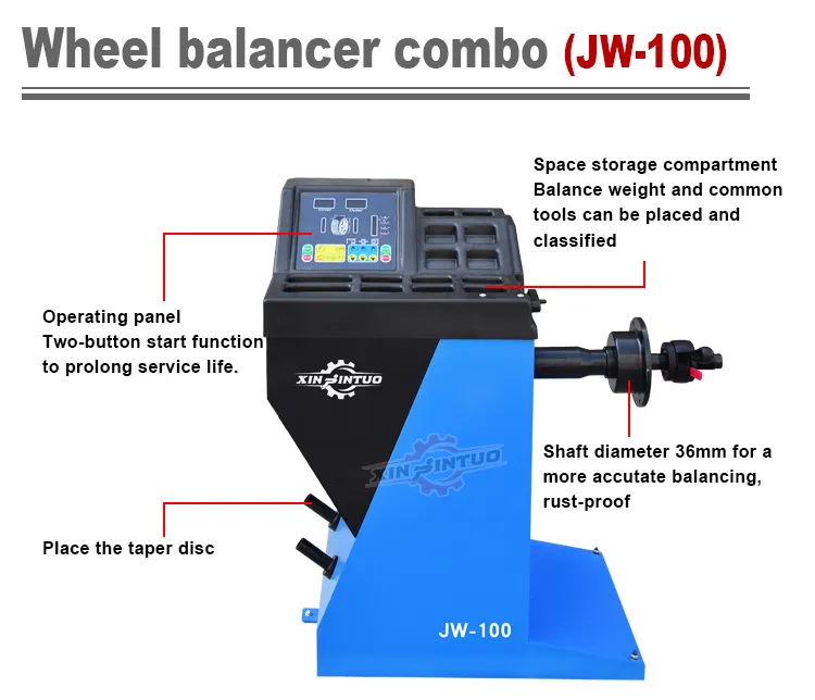 Tire Changer Equipment Side View