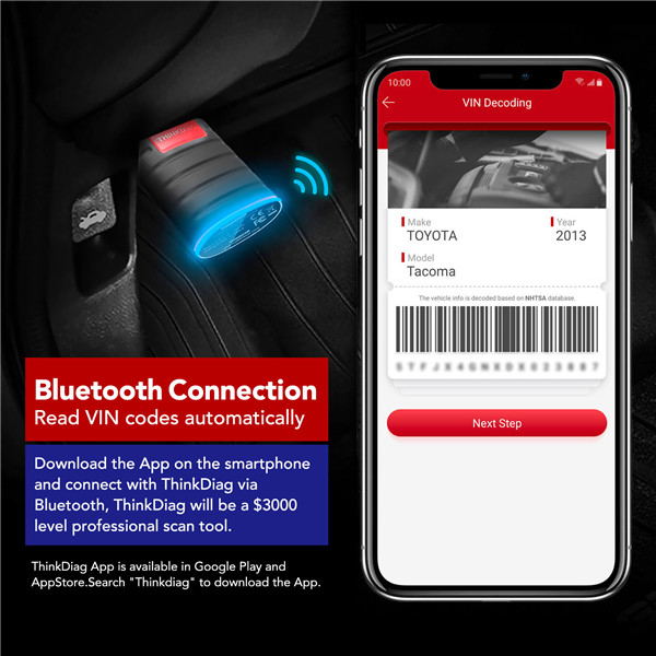 100% Original THINKCAR Thinkdiag 2022 OBD2 Diagnostic Tool New Version Full System Car 16 Reset Service Engine Analyzer English