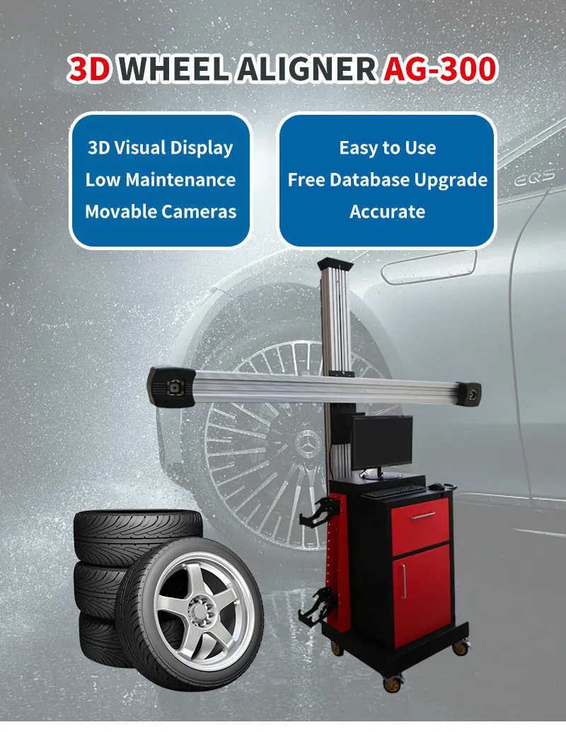 Car Automotive Alignment Wheel Alignment Machine Wheel Aligner Equipment with CE Made in China