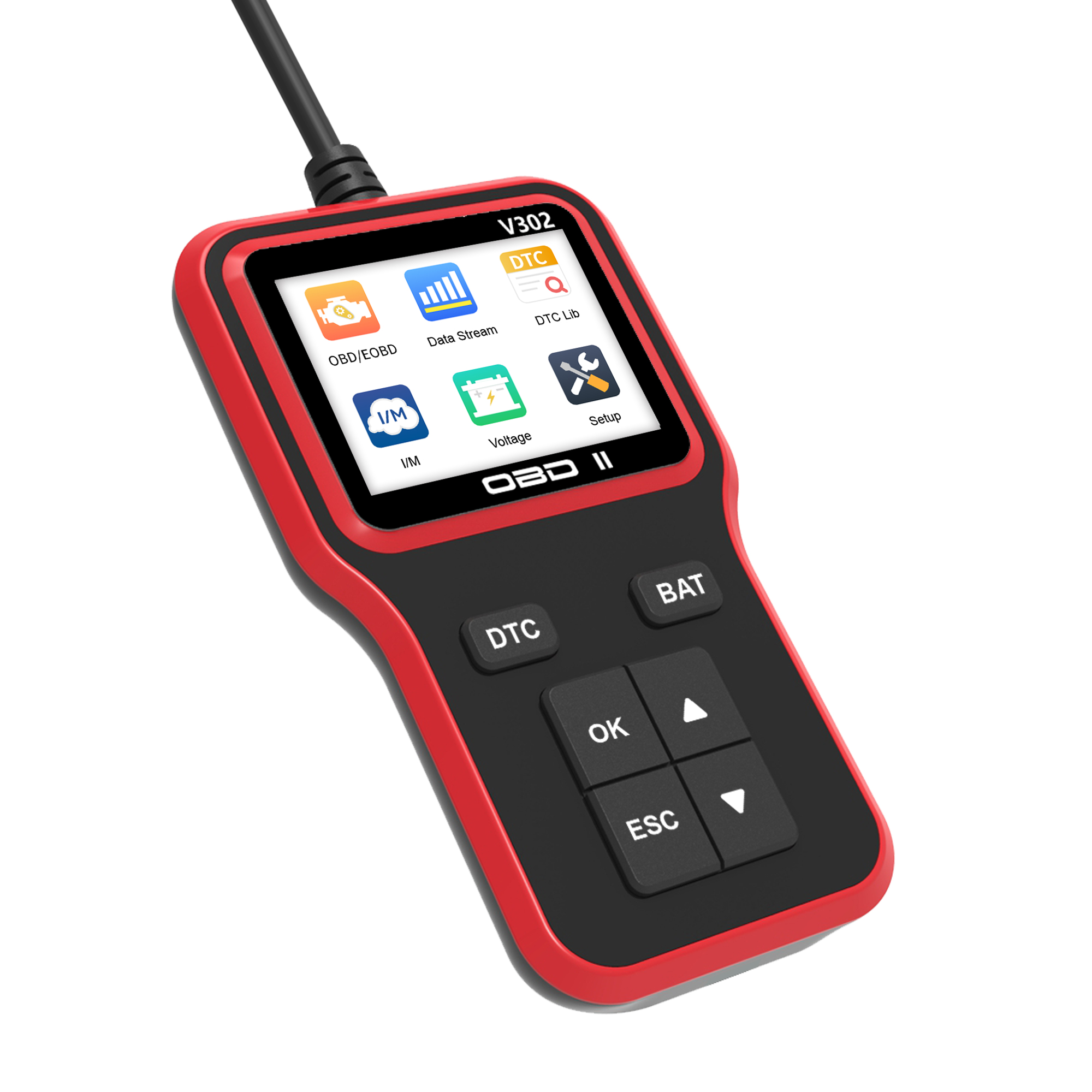 Factory Supply V302 Car Diagnostic Tool OBD2 Compliant for Newer Gasoline Vehicles &amp; Trucks Car Code Reader Car Diagnostic Tool