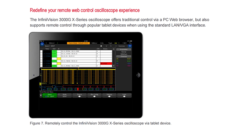 Keysight InfiniiVision 3000 X Series Oscilloscopes with 1 Year Warranty and OEM Support for Laboratory and Automotive Testing