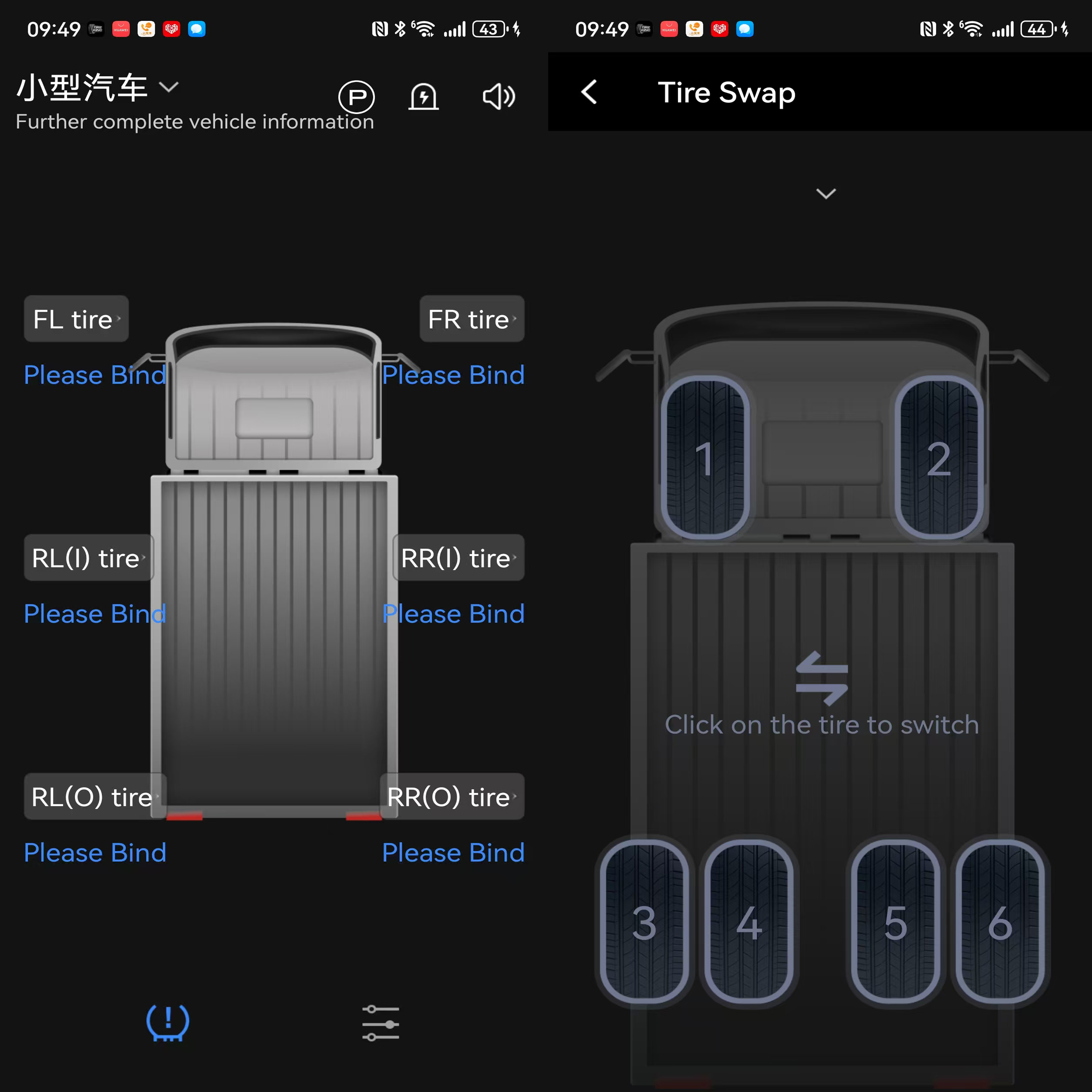 Mobile Bluetooth APP TPMS Bluetooth Tire Pressure Monitoring System Support Android/IOS Mobile Display Car Tyre Diagnostic Tool