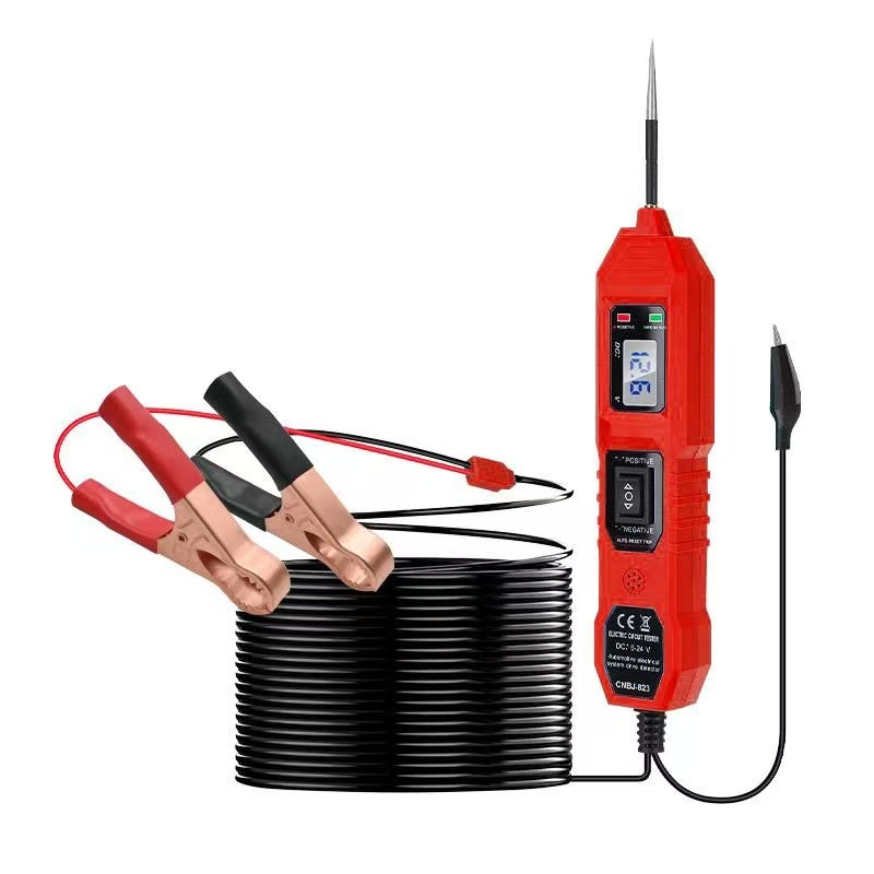 DW EM823 Handheld Portable Automobile Electrical System Tester Driving Test Probe 3-40V Circuit OBD Diagnostic Instrument