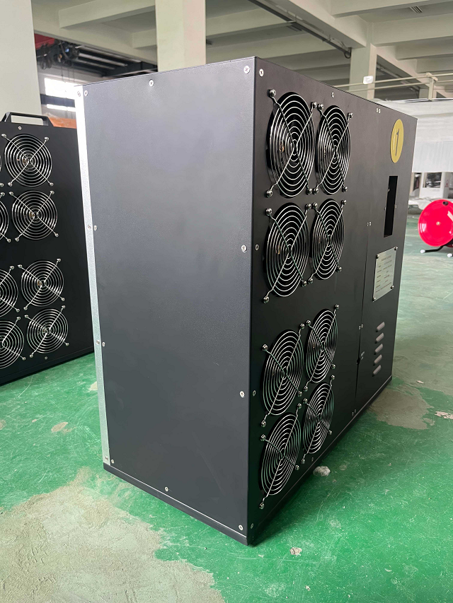 AC 240/480V-100kW Dual Voltage Automatic Portable Load Bank Testing Equipment