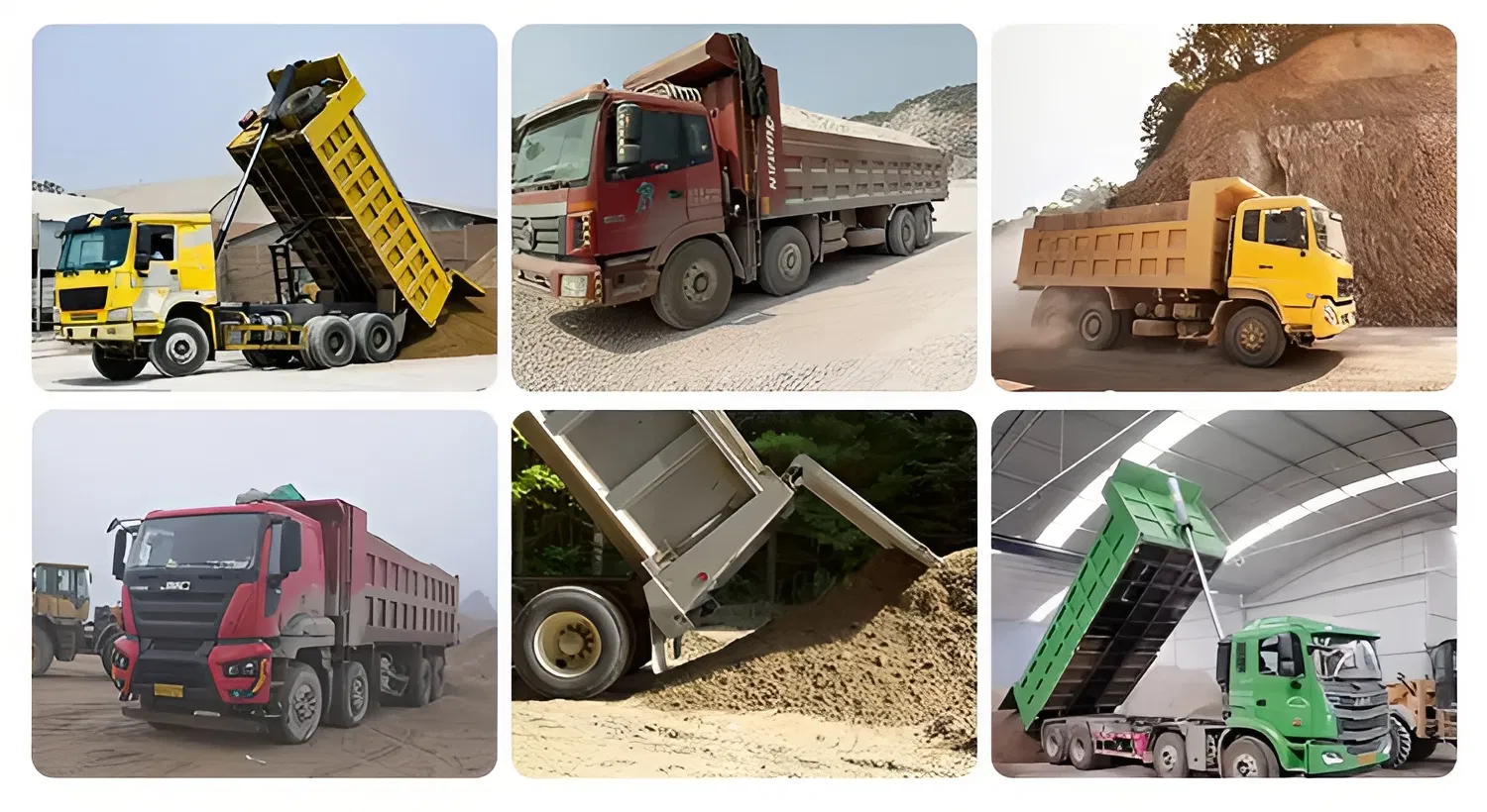 HOWO Tipper Truck Construction Equipment for Contractor Projects