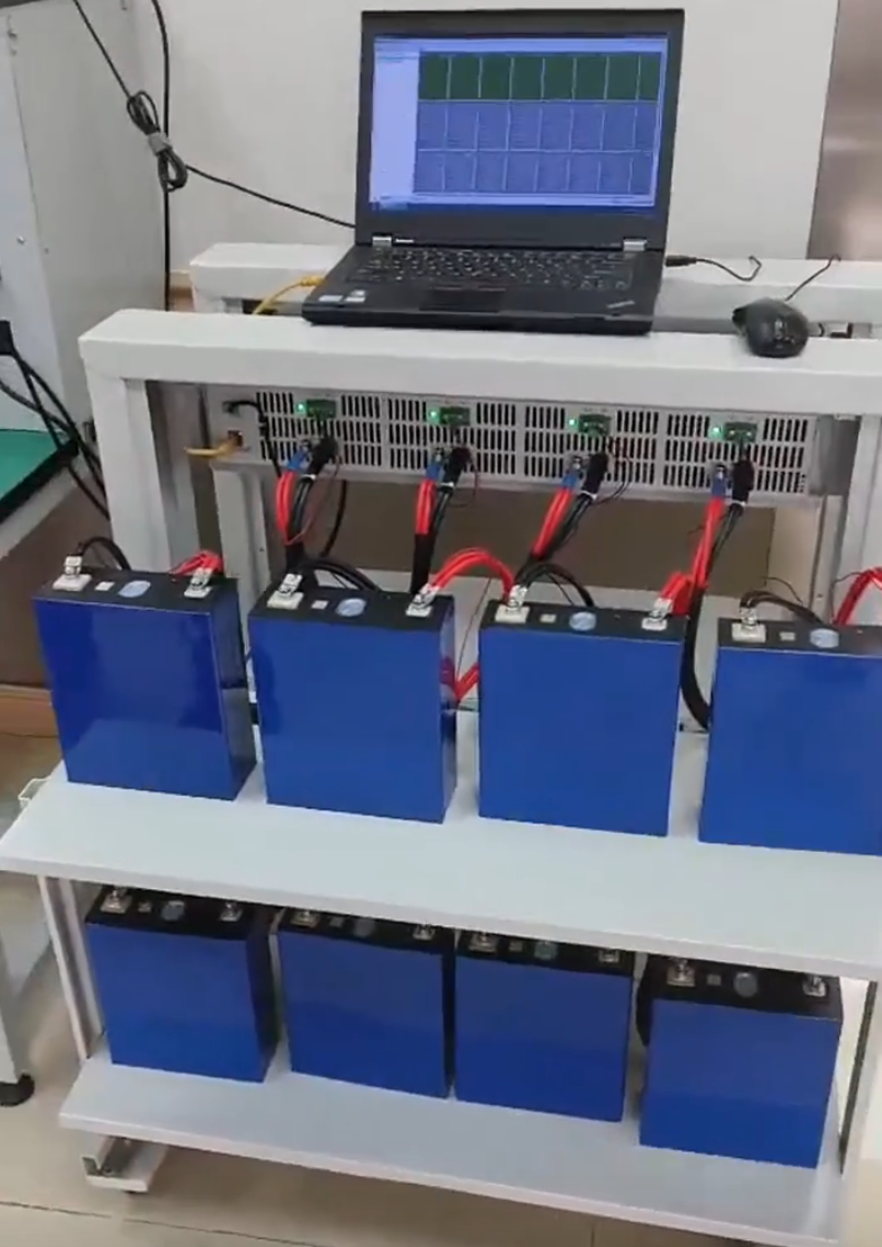 BTS 5V100A Battery Pack Capacity Test 5V100A 4 CH CYCLE LIFE TEST GRADING MACHINE Batteries Reliable Life Cycle test Equipment