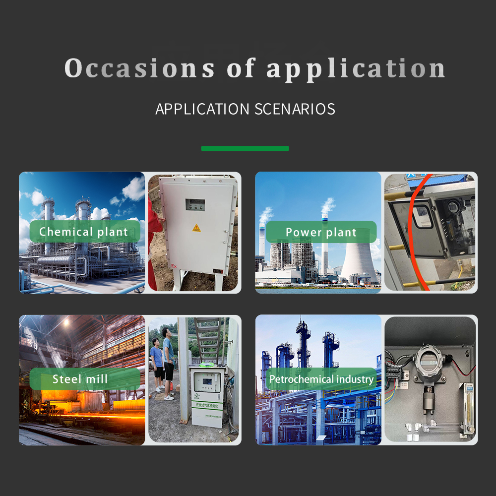Emission Tester and Exhaust Gas Analyzer CO2 Sensor Combustible Gas Nitric Oxide Hydrogen Sulfide Gas Monitoring System GY8600