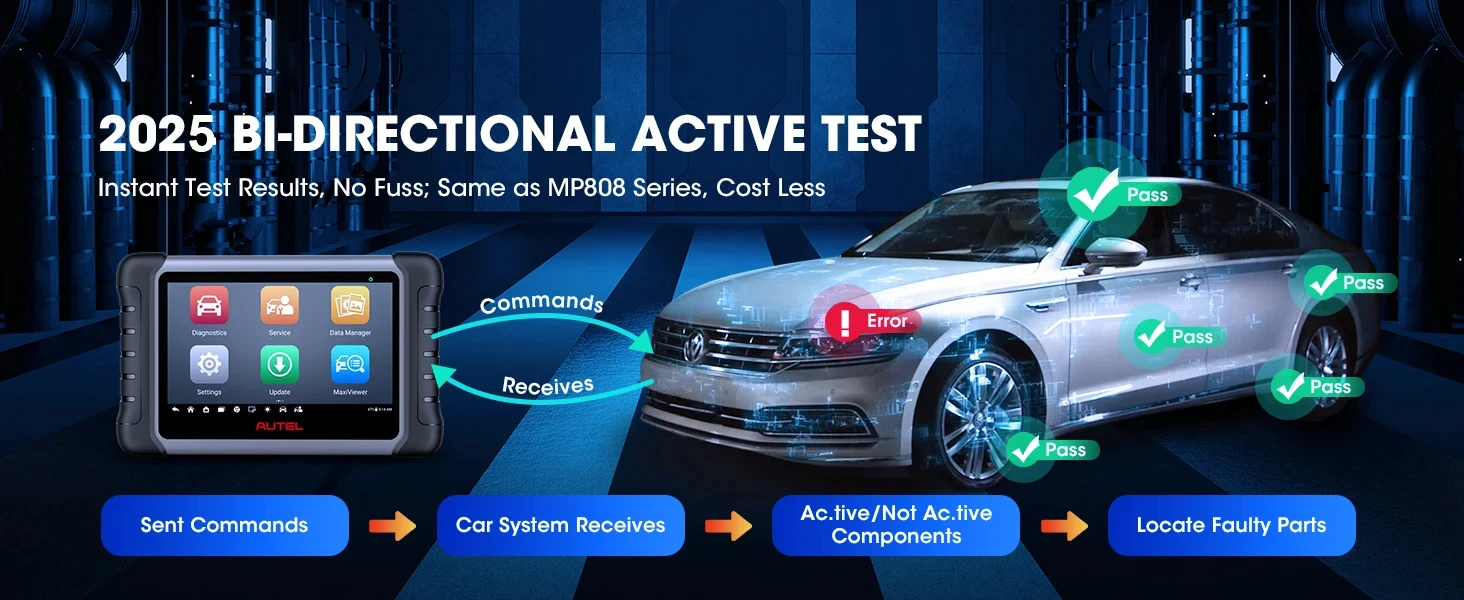 Bi-directional diagnostic control