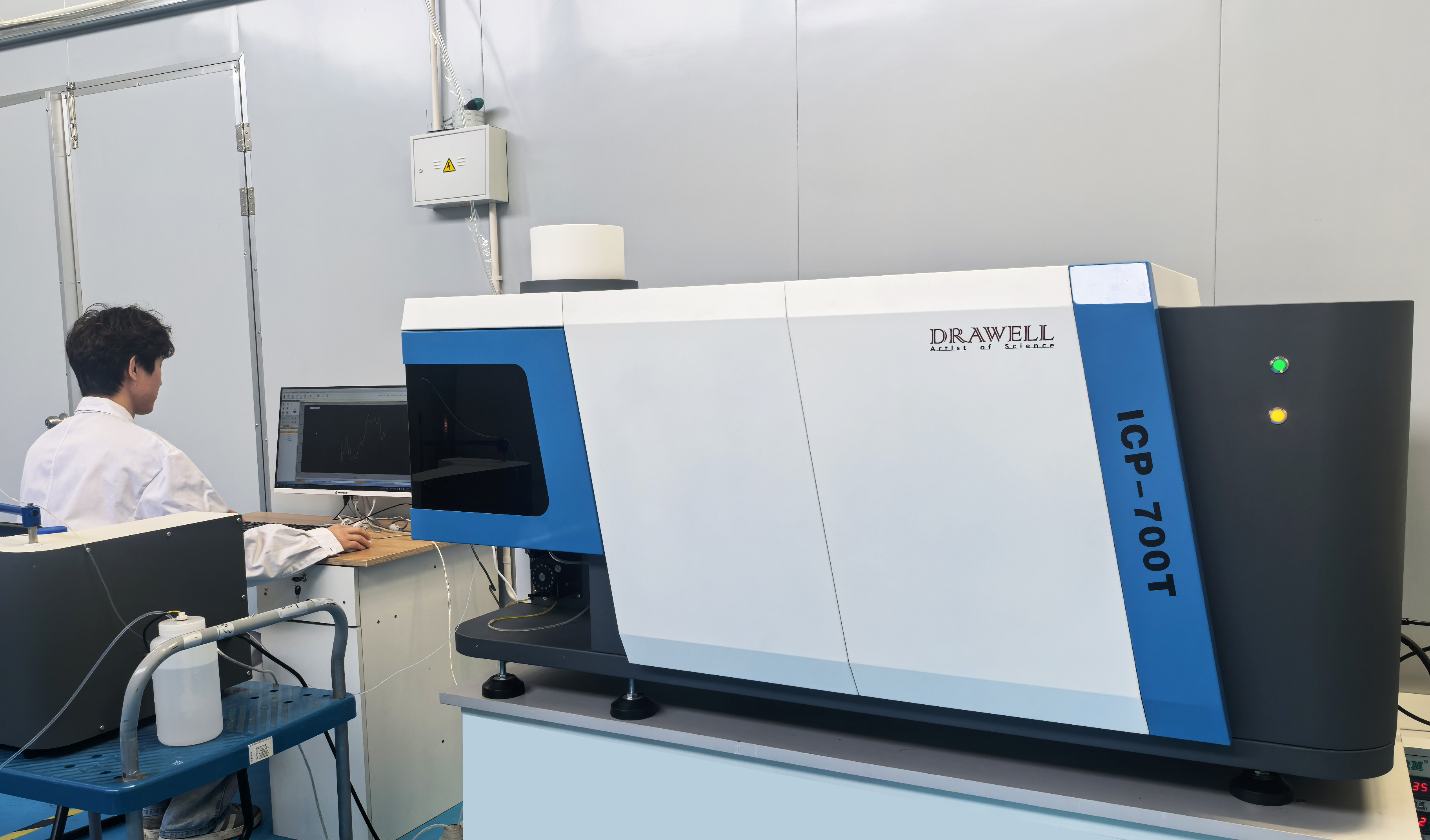 ICP700T Drawell Metal Element Analysis ICP Spectrometer Laboratory ICP AES Atomic Emission Spectrometer