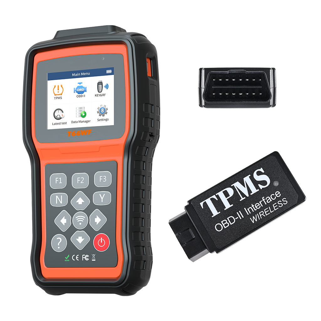 Sunwolf T66WF TPMS Diagnostic and Service Tool, TPMS Sensor 315MHz&amp;433MHz,MX-Sensor,TS508WF