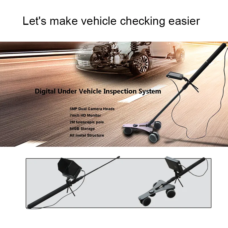 Uvis04 Under Vehicle Inspection Camera System