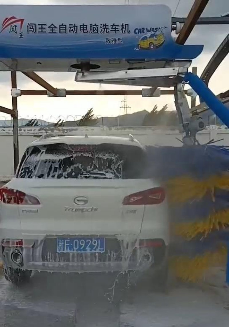 Automatic Brush Car Wash Equipment, 24/7 Operation, Low Maintenance, OEM Support