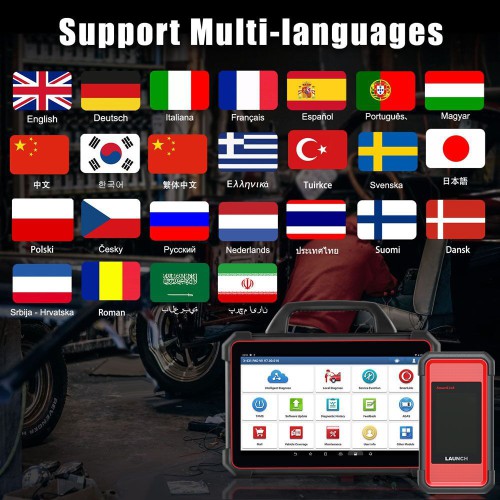 High-End Launch X431 PAD VII Elite Automotive Diagnostic Scan Tool Online Programming ADAS Calibration Battery Powered Analyzer