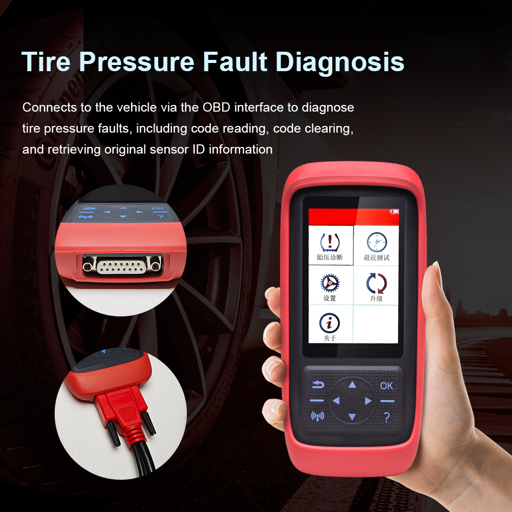 TPMS Programming Tool Functional Diagnostic Scanner for Activating Reading Codes Resetting TPMS Sensor Systems