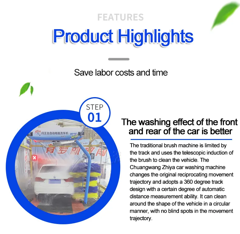 Automatic Brush Car Wash Equipment