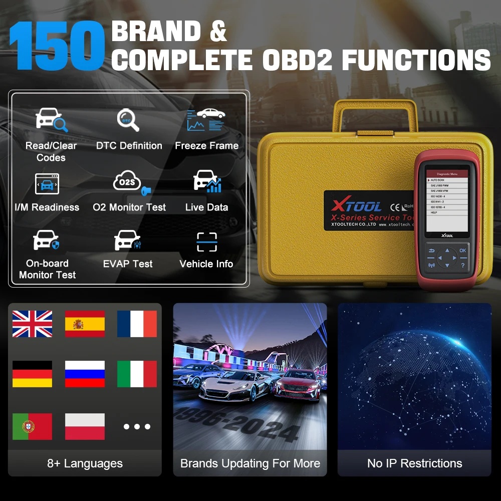XTOOL X100 Pro2 Free Update Obd 2 Scanner FOB Key Programming Machine Immobilizer Pin Code Reader Automotive Locksmith Tools