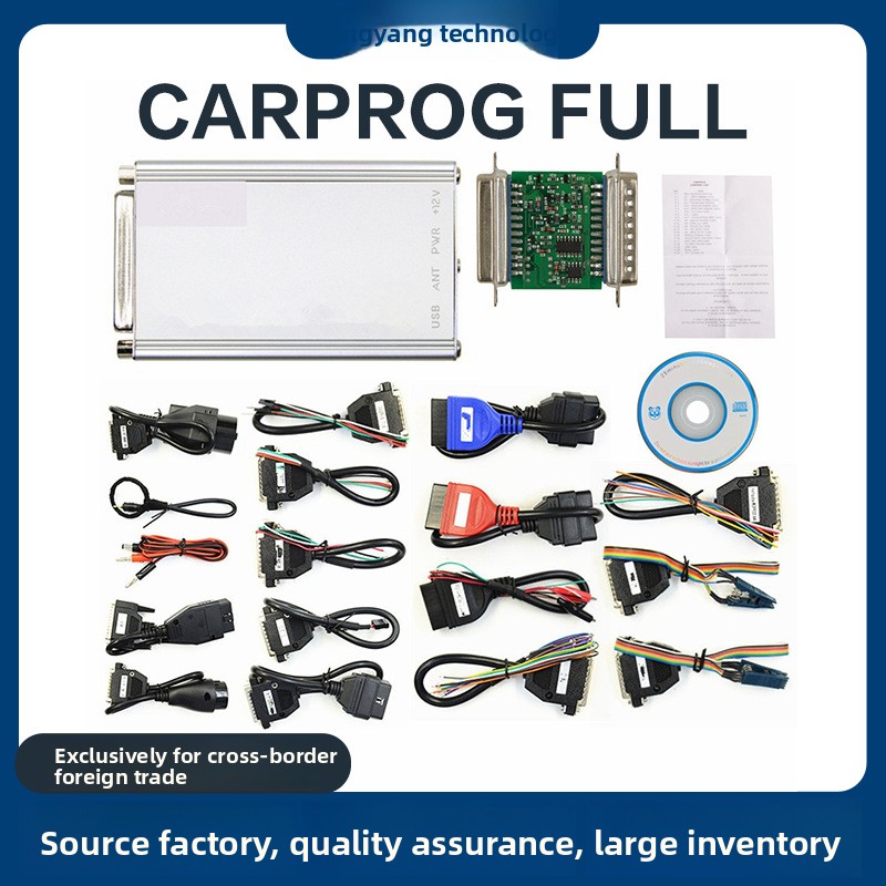 CARPROG V1093/1377/821 Automatic ECU Chip Adjustment Complete GM Programmer with OLIVER Fitment and 12V
