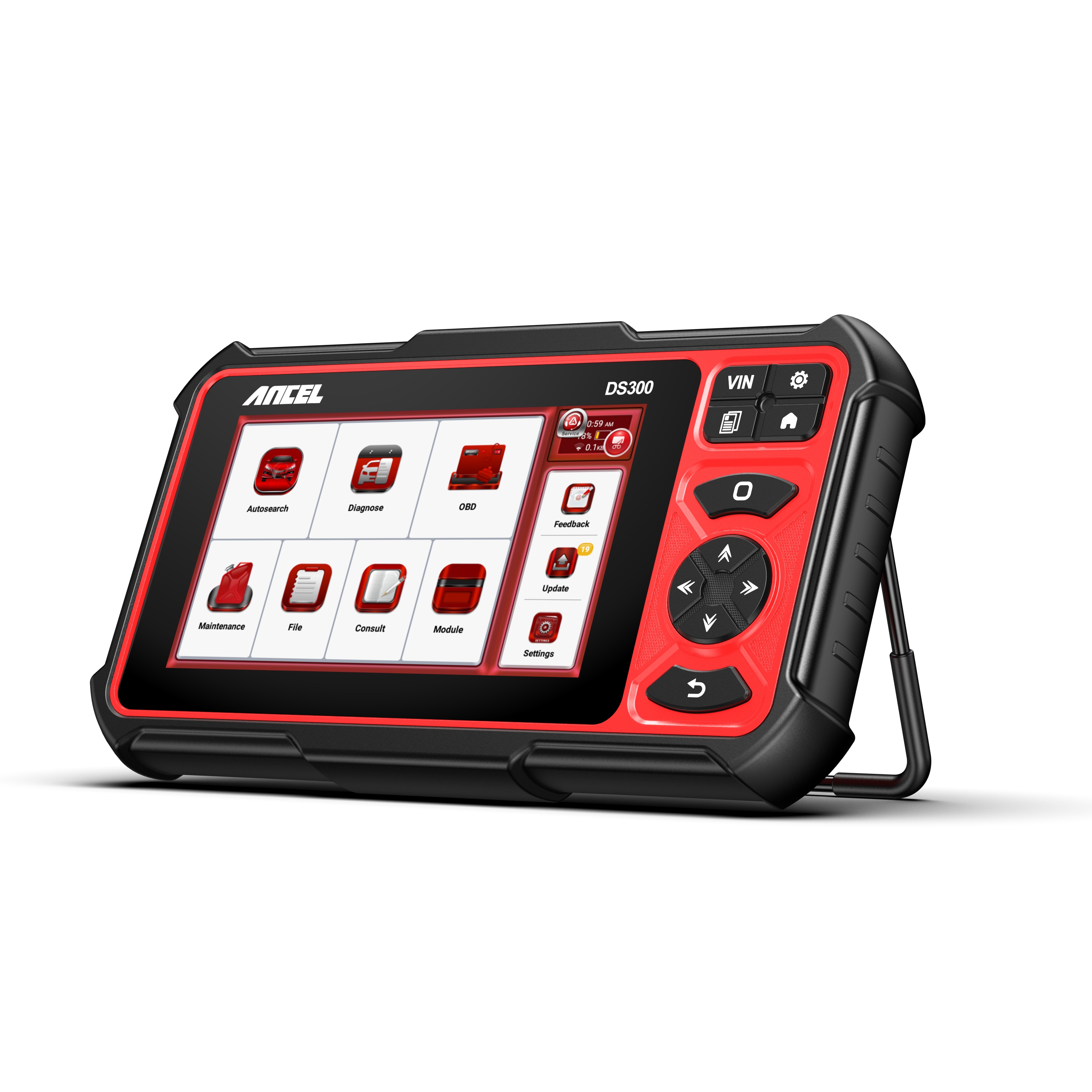 2026 Ancel DS300 Professional All-System Car Scanner Universal Engine Analyzer with ECU Coding and Active Test Features