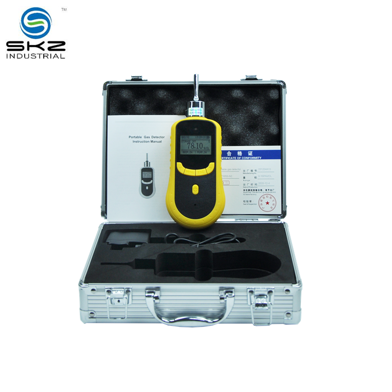SKZ1050-O3 Imported High Accuracy Sensor Portable Ozone Built-in Pump Gas Analyzer With Sound Alarm And 12-Month Warranty