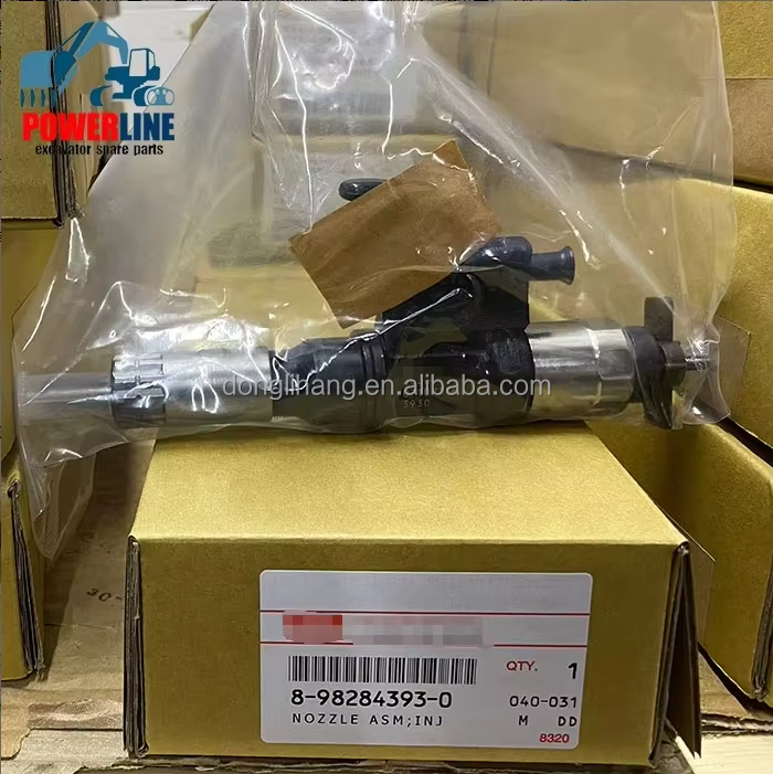 Excavator Engine 6HK1 4HK1 Fuel Injector 8982843930 8982806971 8981518371 8973297032 295900-0660 09500-5471 8973297036 For Isuzu