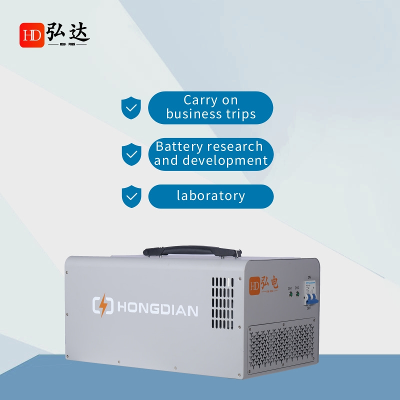 60V100A 01CH Portable EV Battery Pack Tester With Energy Feedback &amp; IE Certification
