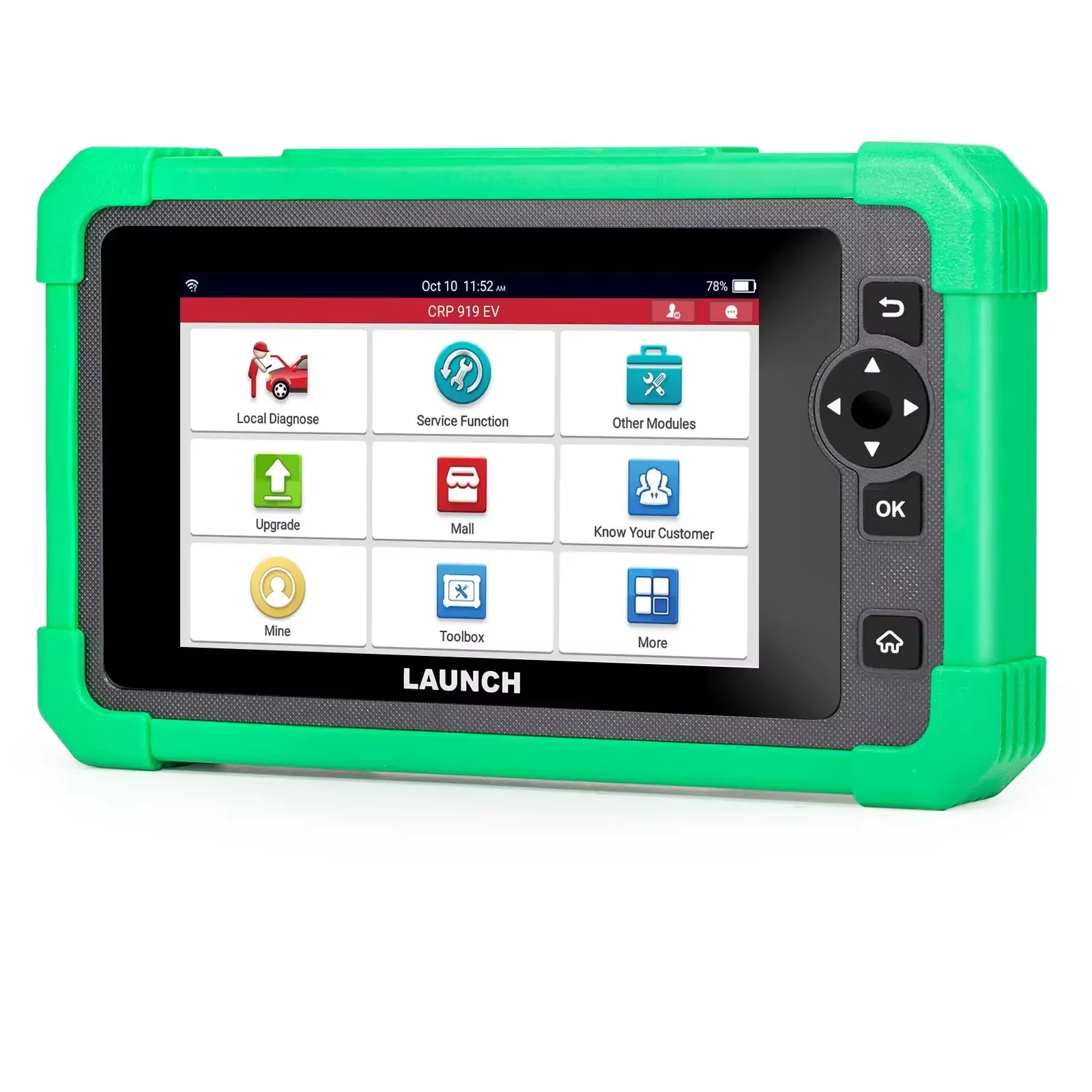 LAUNCH CRP919 EV 43+ Service Function Auto Fault Diagnosis Battery Tester for Electric Vehicle New Energy Car Diagnostic Scanner