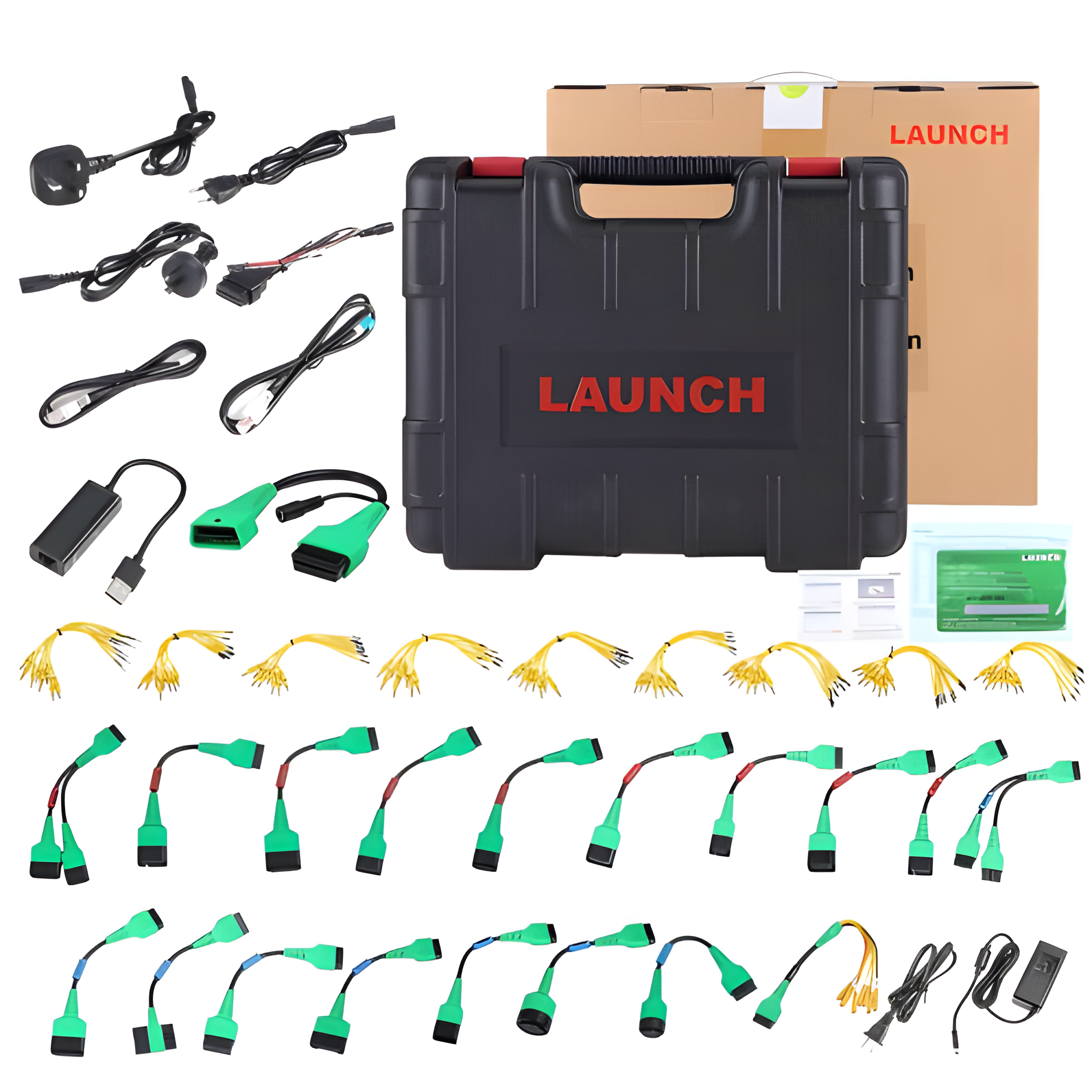 For LAUNCH X431 EV Diagnostic Upgrade Kit Work X431 PAD VII Elite Pad7 Supports New Energy Battery Battery Tester Analyzer