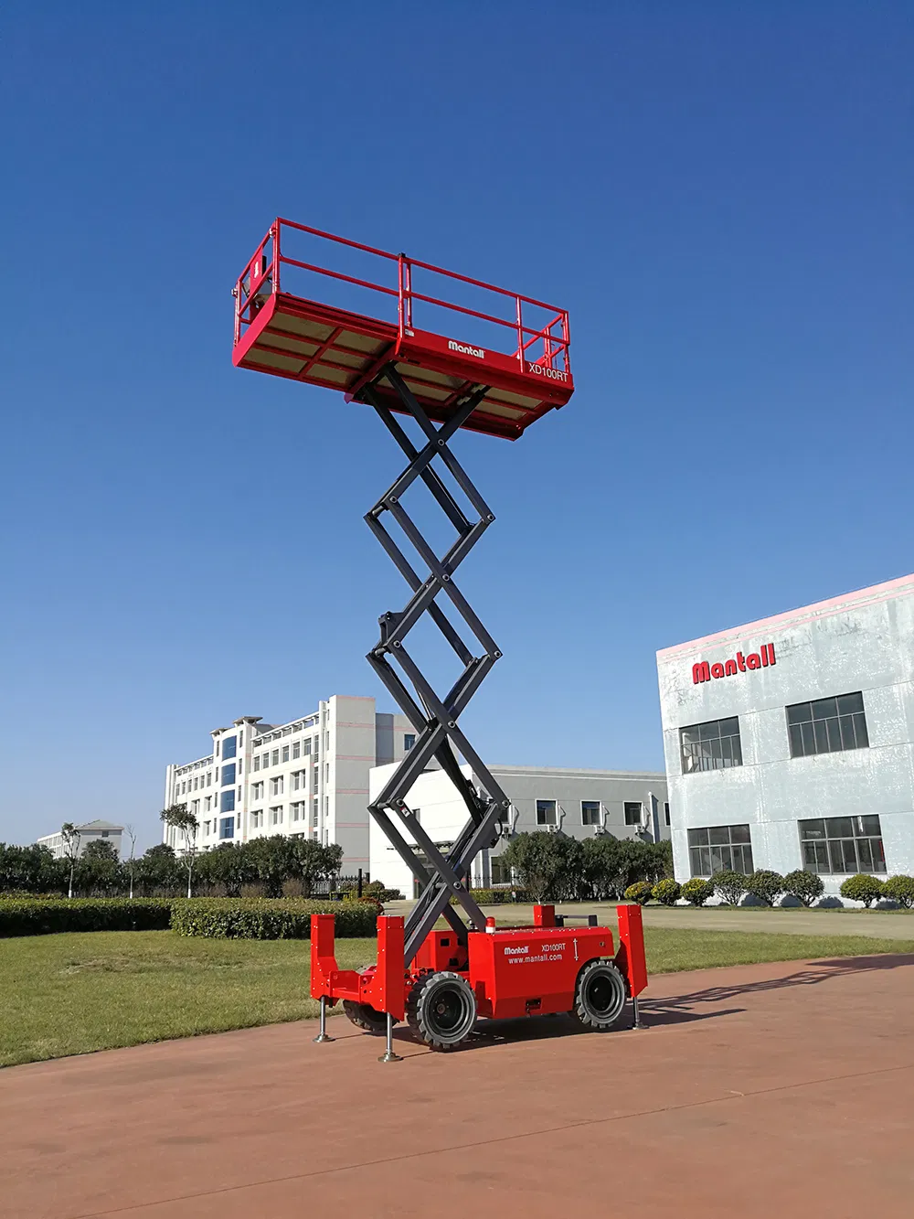 Mantall Xd100rtor Heavy-Duty Equipment 3 18*1 76*1 7m 3660kgs Made in China