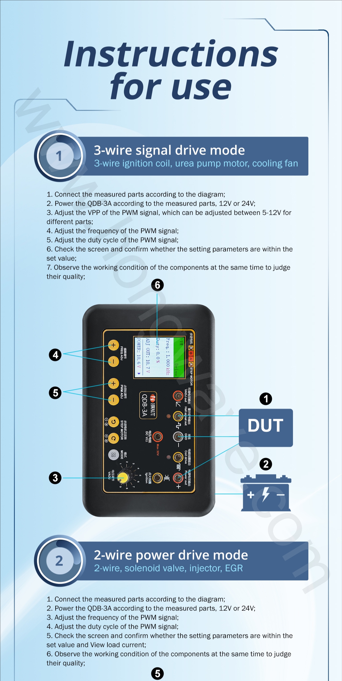 Automobile Actuator Fault Detector View 7