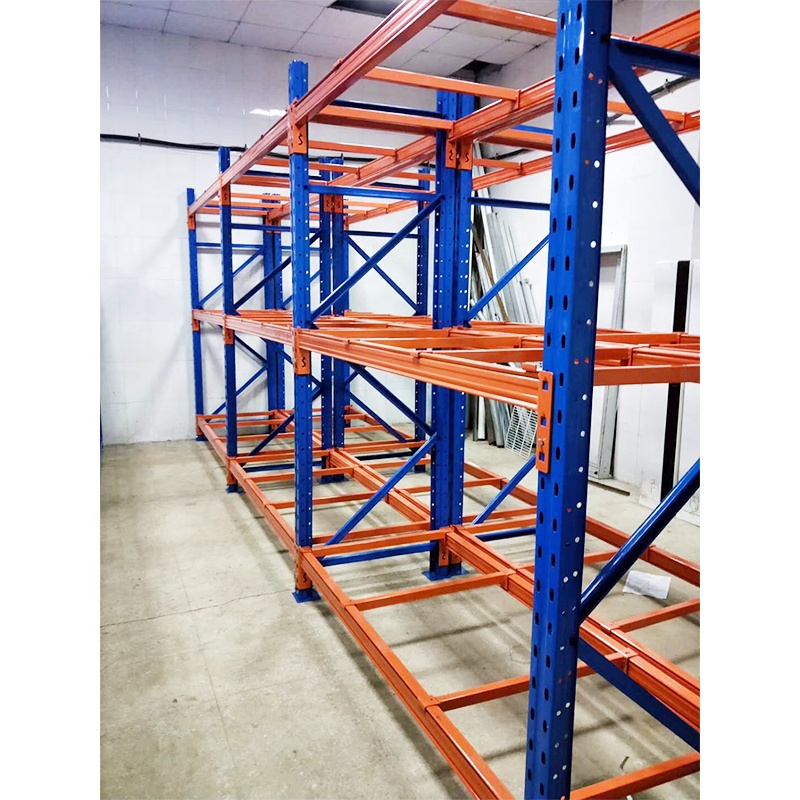 High Capacity Cold Rolled Steel Selective Beam Storage Pallet Racking Durable Metal Rack Industrial Workshop Bulk Cargo Storage