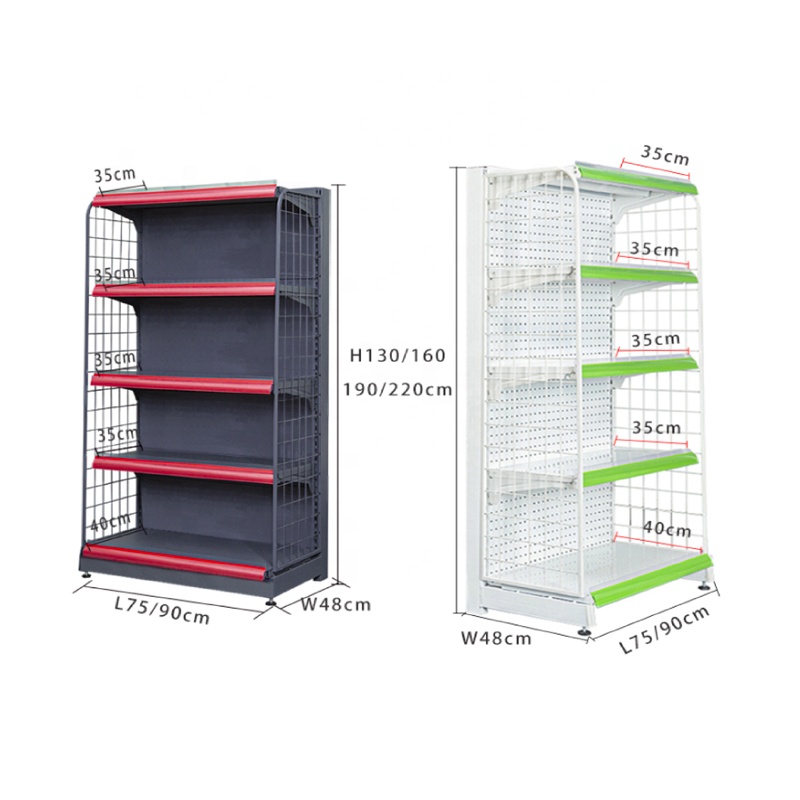 Wholesale Supply Double-sided Storage Shelving Retail Store Shelf Supermarket Gondola Shelving Display Shelf