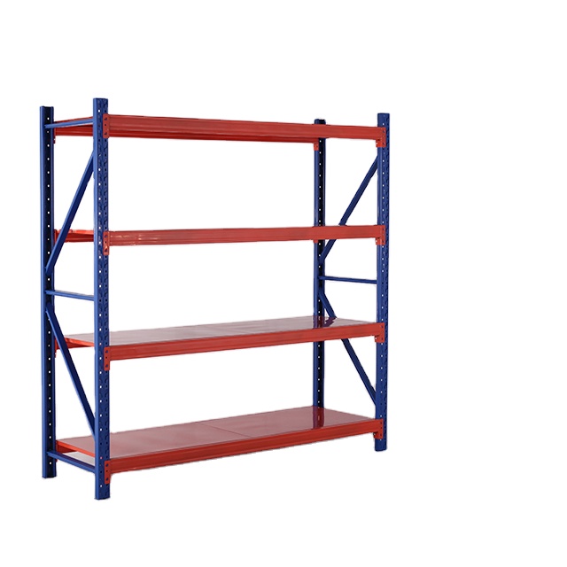 JZA 4-Layer Steel Wire Shelving & Shuttle Rack 1000kg Load Capacity Weather Resistant Anti-Rust Durable Warehouse Storage