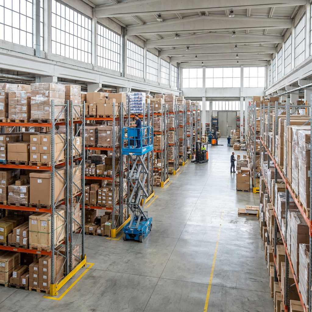 Industrial Steel Beam Rack Heavy Load Pallet Racking for Logistics Warehouse Storage Shelf Rack
