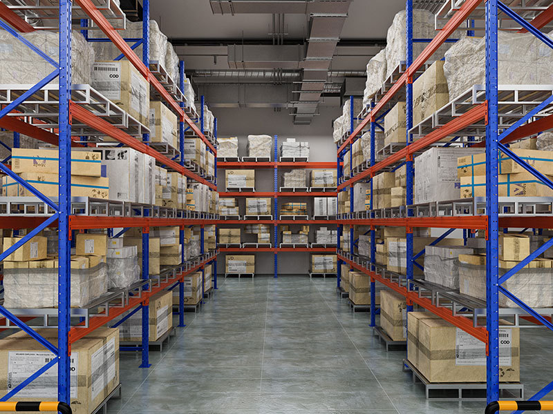 Cold Storage Heavy Duty Pallet Rack Galvanized Steel Warehouse Racking System