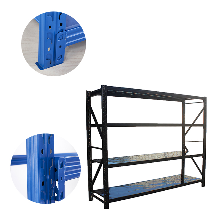 Adjustable Longspan Medium Duty Shelving 2000*600*2000mm Selective Pallet Rack Storage Shelves Steel Metal for Warehouses