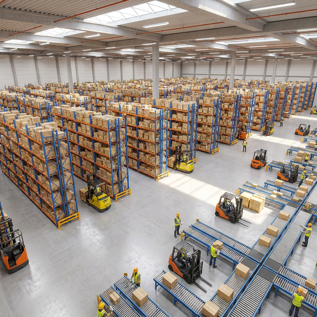 Heavy Duty Pallet Racking System Steel Warehouse Storage Rack for Industrial Logistics