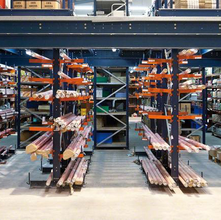 OEM Customized Galvanized Heavy-duty Portable Cantilever Racks System for Industrial Storage Rack