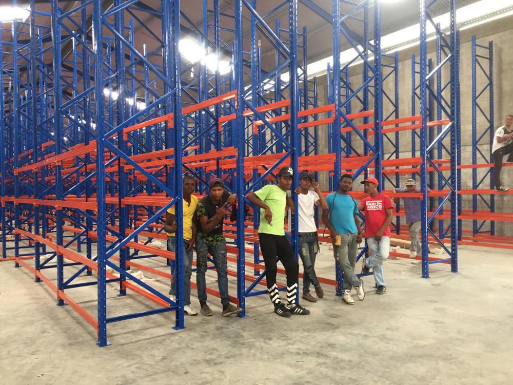 Modular Heavy Duty Pallet Racking System Adjustable Storage Rack for Industrial Warehouse