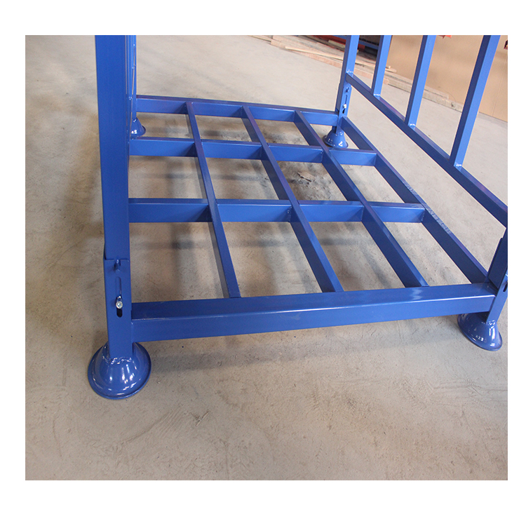 Racking Foldable Pallets Solutions Collapsible Steel Stacking Firewood Cage