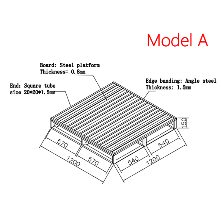 Galvanized Steel Pallet