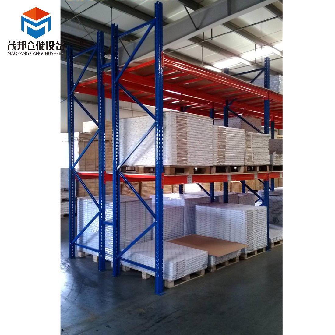 Heavy Duty Steel Beam Pallet Rack Adjustable Warehouse Storage Racking Industrial Shelving for Goods Stock Logistics Factory Use