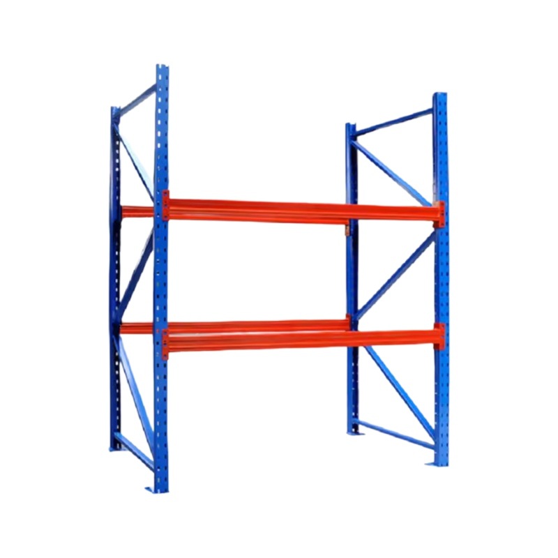 Heavy-duty Blue/orange Multi-layer Rack Warehouse Beam-type Factory High-position Pallet Storage Wholesale Direct Supply