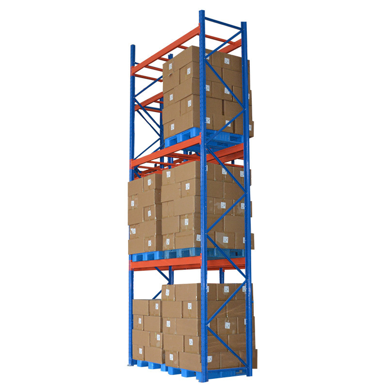 Heavy-duty Blue/orange Storage Rack Wholesale Beam-type Thickened Multi-layer Detachable Large High-position Pallet-type Frame