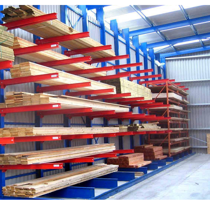 Cantilever Tensile Structure Rack Building Pipe Shelves  Large Capacity Cantilever Racking