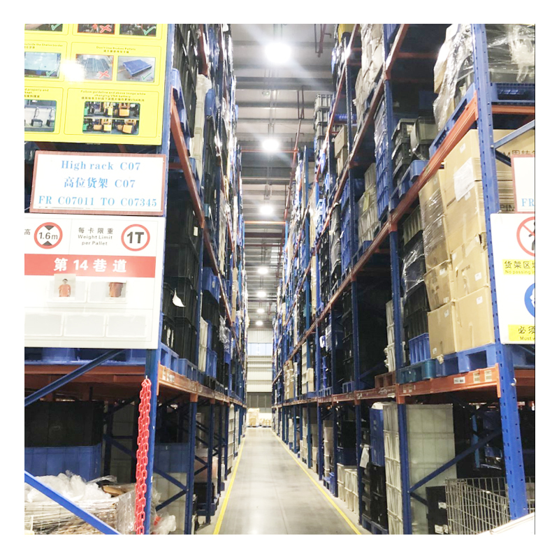 Industrial Heavy Load Beam Pallet Shelving Detachable Warehouse Steel Storage Rack for Distribution Center