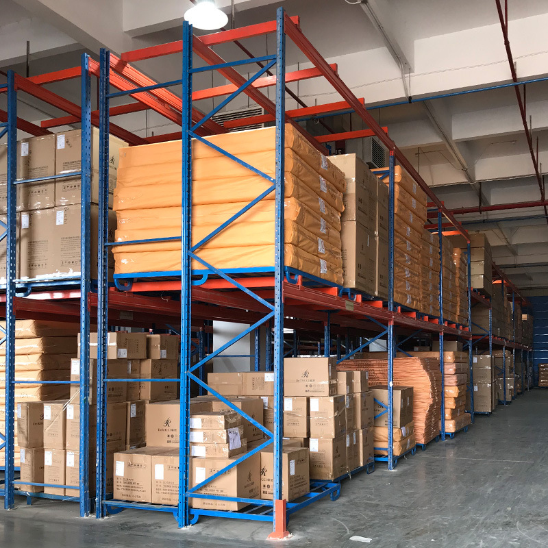 Wholesale Cross-Beam Heavy-Duty Warehouse Storage Shelves Detachable Assembleable Thickened High-Level Large-Scale Coupling