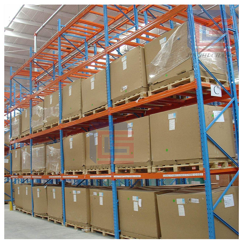 Double Deep Q235B Steel Pallet Rack Multi-Layer Industrial Selective Shelving Racking System Corrosion Protection 10-Year