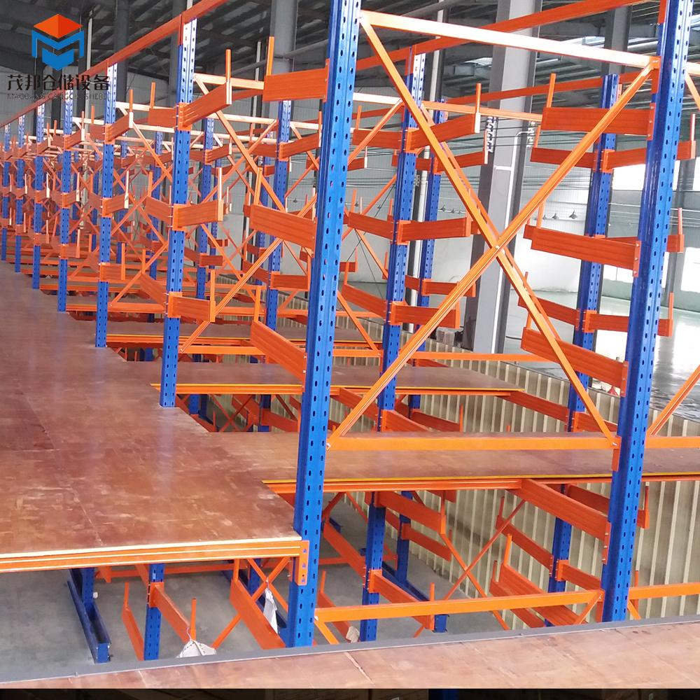 Double-deck Bike Rack Cantilever Assemble Warehouse Rack and Cantilever Racking Shelves